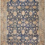 antique indian floral rug 46781 detail/large view BCWENVJ