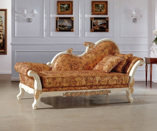 bedroom sofa chair beautiful luxury italian royal style chaise/ lounge chair/recliner sofa  chair living room VCLKFQF