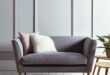 bedroom sofa chair new timsbury cotton weave sofa - grey FLWTQHM