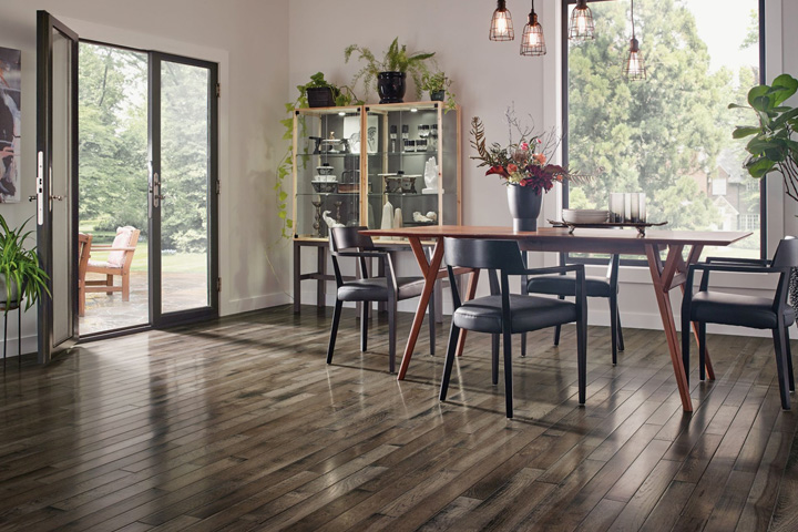 best hardwood floors inspired gray hickory solid hardwood in the kitchen - sahrr39l4ig XCBFIAM