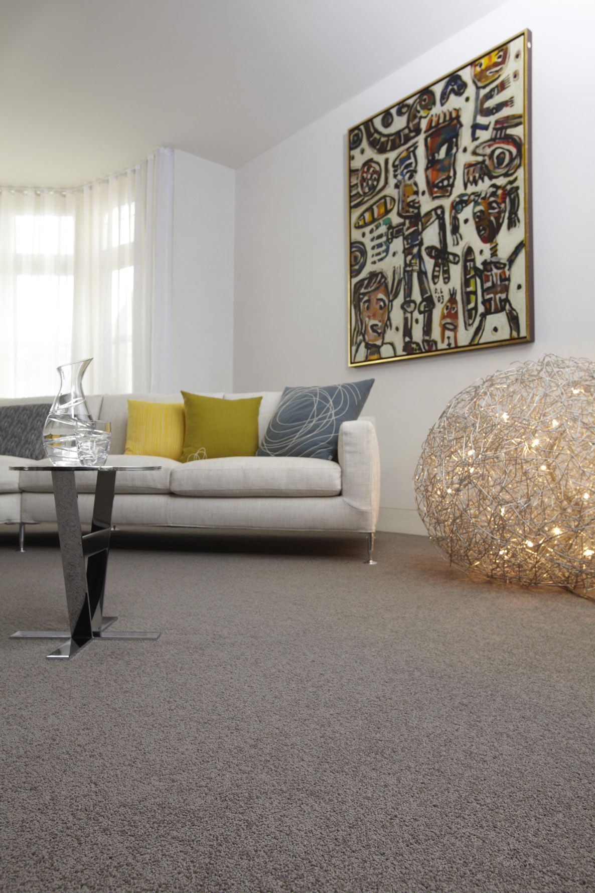 best modern carpets grey wool carpet creates a good base for bright accessories in this modern QFUODTA