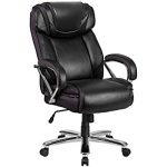 big office chairs flash furniture hercules series big u0026 tall 500 lb. rated black leather UZHKQBK
