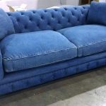blue denim sofa and loveseat recycled jeans covers things reuse for awesome QHCHHVQ
