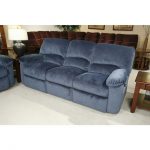 blue reclining sofa IXGYOVA