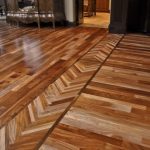 borders between rooms can blend old and new hardwood floors together. TOQZFRE