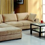 brown microfiber sectional sofa w/2 ottomans u0026 bookcase PIFOMIL