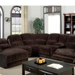 brown sectional sofa amazon.com: furniture of america ladden elephant skin microfiber sectional  sofa with 2 MZCOLJG