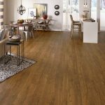 budget friendly flooring update | honey oak vinyl flooring | wood plank | BRKLZNV