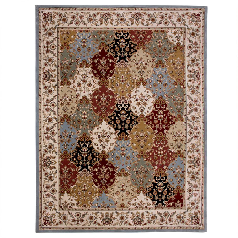 Carpet rugs carpet art deco eternity multi 8 ft. x 10 ft. area rug AFHBHBG