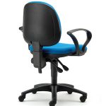 chairs for office office furniture:two arms rev office chair with fold away arms blue office TJCDEYH