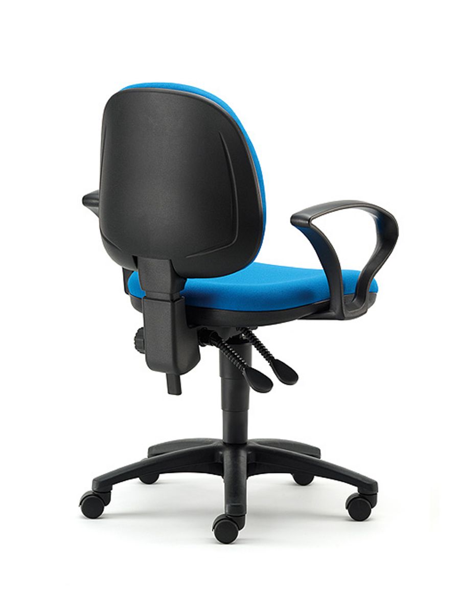 chairs for office office furniture:two arms rev office chair with fold away arms blue office TJCDEYH