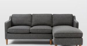 chaise couch hamilton 2-piece chaise sectional | west elm USBRXPP