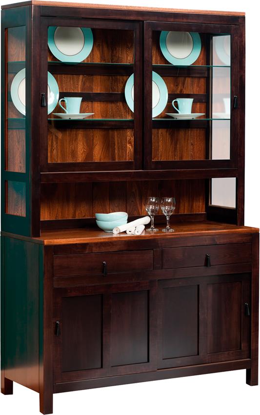 Contemporary hutch amish lillie contemporary hutch UWFZZJN