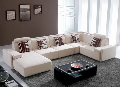 contemporary microfiber sectional sofa 2 MTFRDGW