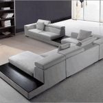 Contemporary sectional sofas contemporary microfiber sectional sofa 11 RSKCLBJ