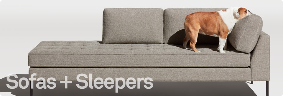 contemporary sleeper sofa modern sofa sleepers - sofa sleepers collection by blu dot DTRICBX
