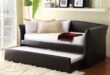 convertible sofas for living room black leather convertible sofa for small living room with wall mounted rack XGIEPXT