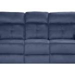 corinne blue reclining sofa - reclining sofas (blue) RCMHOSV
