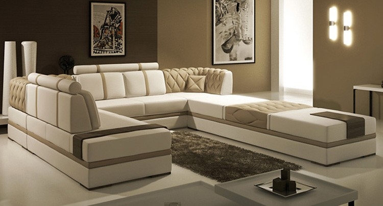 custom sectional sofa tosh furniture manhattan leather sectional sofa in taupe flap stores custom  sectional YLPQXNU