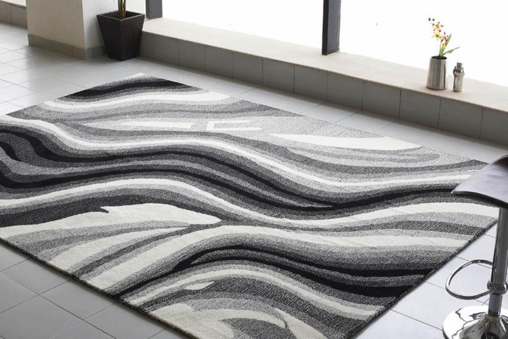 decorate your living room with modern rugs UONGGHQ