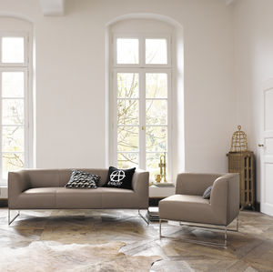 design sofas minimalist sofa / fabric / brown SKFBPKW