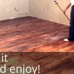 Diy hardwood floor diy farm house floor - easy and cheap wood floors with that industrial, UVMVKDZ
