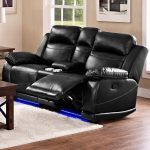 electric reclining loveseat new classic vega casual reclining loveseat with console and cup holders KYWQYJI