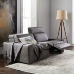 enzo leather reclining sofa (76 AAAUSJC