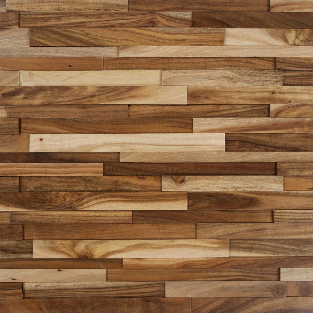 exotic hardwood flooring take home sample - deco strips wheat engineered hardwood wall strips - 5 HSEBBRF