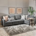 fabric couches zahra 5-piece fabric sofa sectional by christopher knight home (2 options  available) IYGMFST