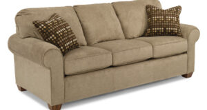 flexsteel sofa flexsteel paige sofa in tan HMLEFIS