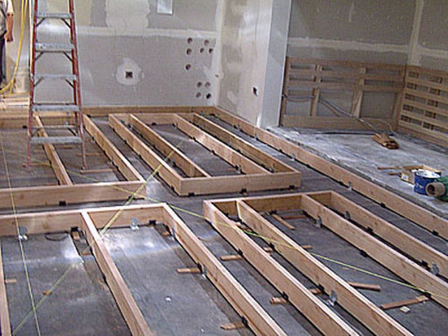 Floating flooring for studios floating-floor-framing-raised-floor JJAXLLK