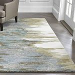 floor rugs birch cyan wool-blend abstract rug AZTODCA