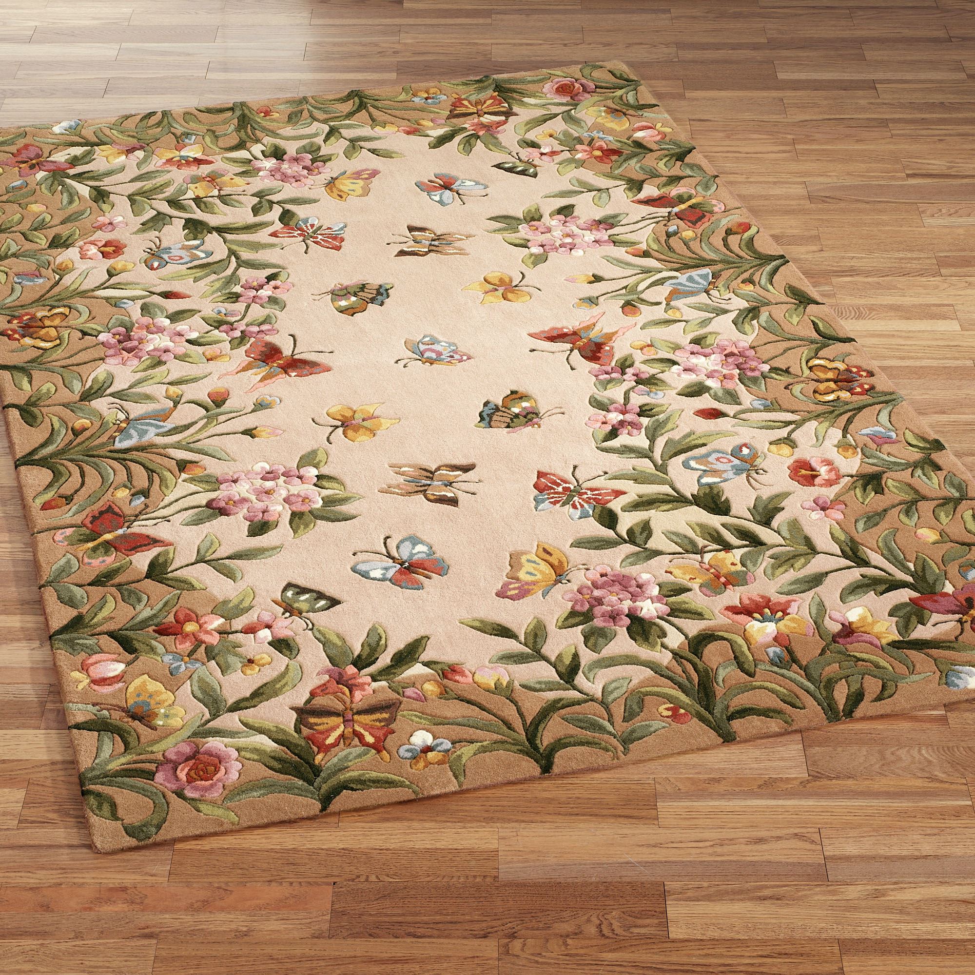 Choosing the best floral rug