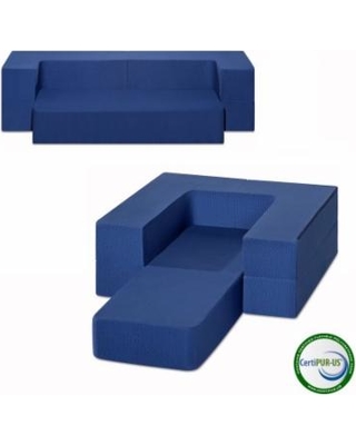 Foam sofa bed granrest 8u0027u0027 3-in-1 gel memory foam mattress u0026 sofa bed SGFZAFA