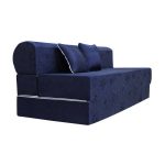 Foam sofa bed mega sit and sleep tri blue 1 NZDSXKA