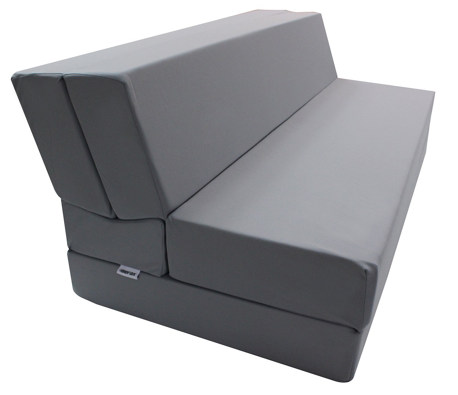 Foam sofa bed merax convertible 5-folding foam sleeping mattress sofa bed and floor  mat,gray - NVAZUXS