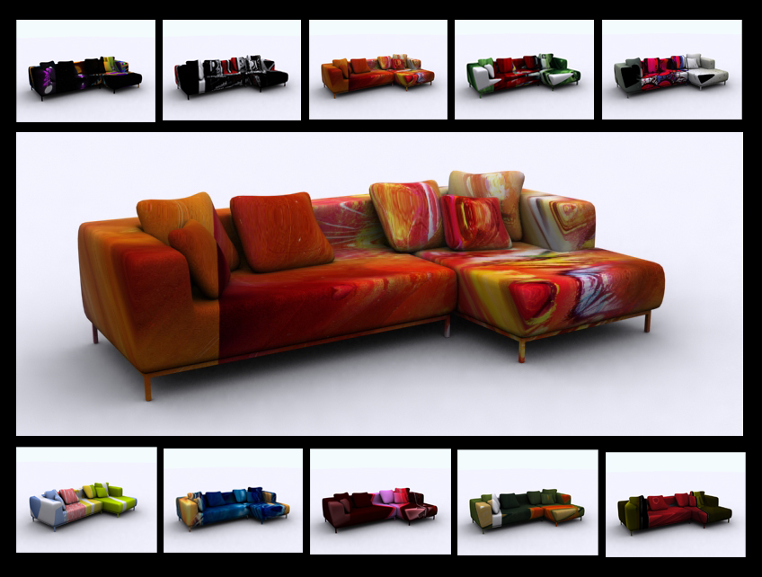 funky sofa by 11thagency ... JZUXVSU