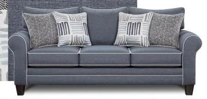 fusion furniture 1140denim denim sofa NARMGVB