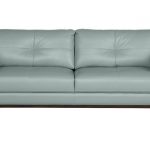 gabriele spa blue leather sofa HFPDPUV