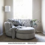 gorgeous bedroom sofa chair with throw rug and cushion WZNOTWD