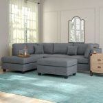 gray sectional couch save IVFRJEF