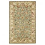 Green area rugs old london green/ivory 8 ft. x 11 ft. area rug NMSCVAQ