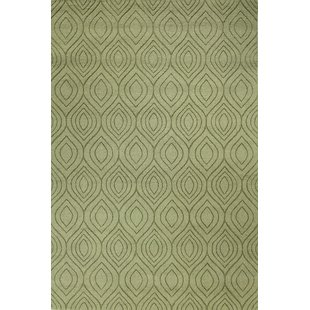 Green area rugs orion hand-woven light green area rug OSASNBE