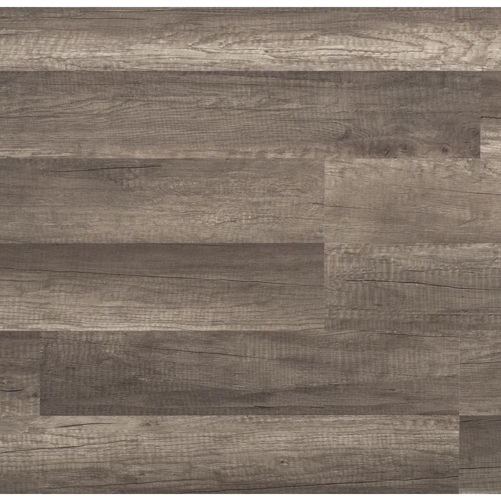 Grey laminate wood flooring trafficmaster grey oak 7 mm thick x 8.03 in. wide x 47.64 in. XAGTUVS