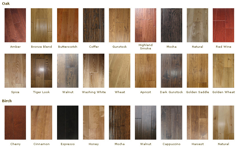 hardwood floor colour solid hardwood flooring wood species color choice GDKWXSO