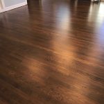 hardwood floor refinished red oak hardwood floors - entryway and living room TGJNCNG