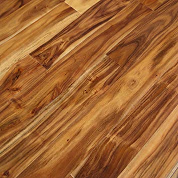 hardwood flooring acacia natural hand scraped (sample) - solid hardwood floor aluminum oxide  - IADOGBQ
