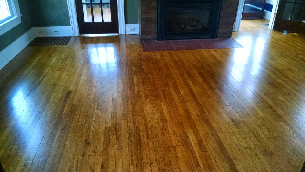hardwood refinishing all at a cost 50% less than traditional methods MFMJGYW