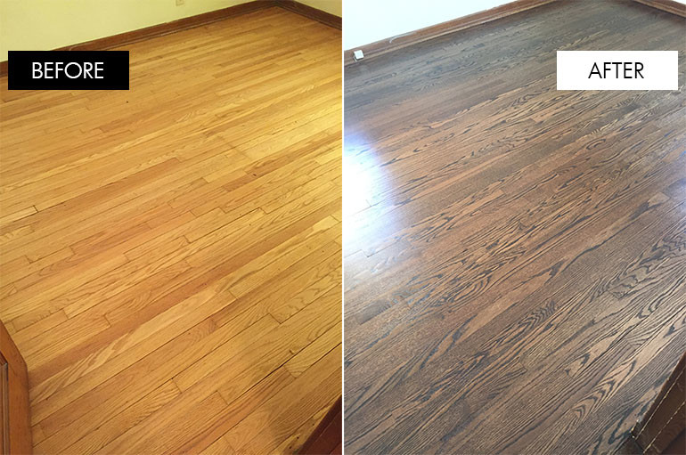 hardwood refinishing wide refinished hardwood floors before and after pictures GXNPEDJ
